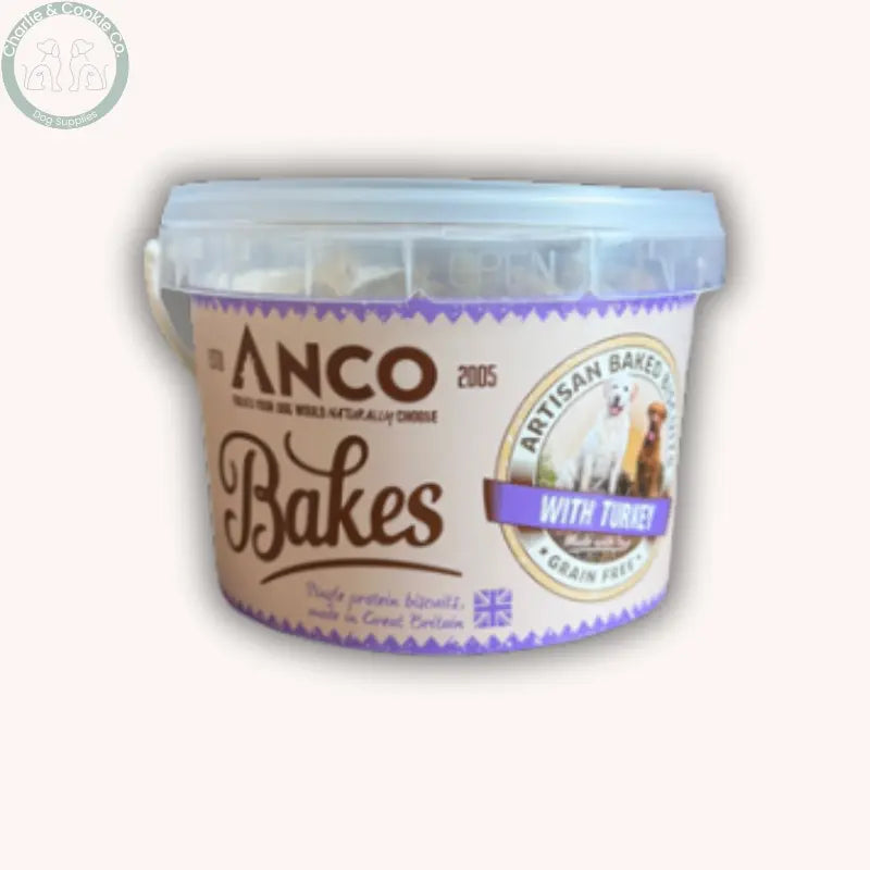 Anco Bites – Natural Grain-Free Biscuits for Dogs (Duck, Salmon, Turkey & Chicken) Anco