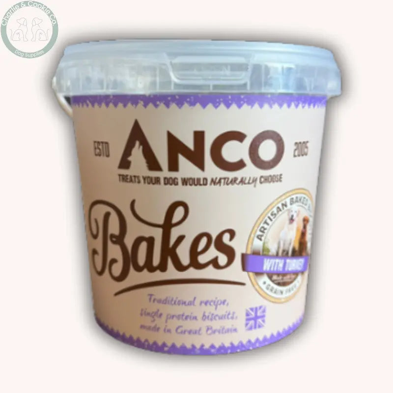Anco Bites – Natural Grain-Free Biscuits for Dogs (Duck, Salmon, Turkey & Chicken) Anco