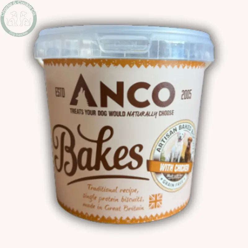 Anco Bites – Natural Grain-Free Biscuits for Dogs (Duck, Salmon, Turkey & Chicken) Anco
