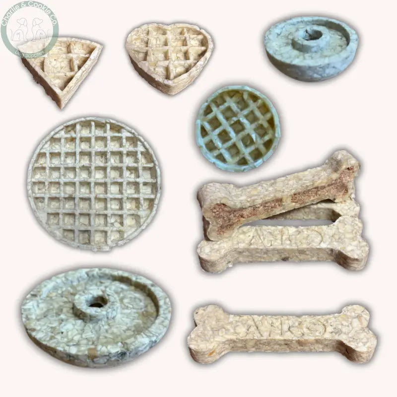 Anco Naturals Buffalo Collagen Treats single dog chews in selected shapes