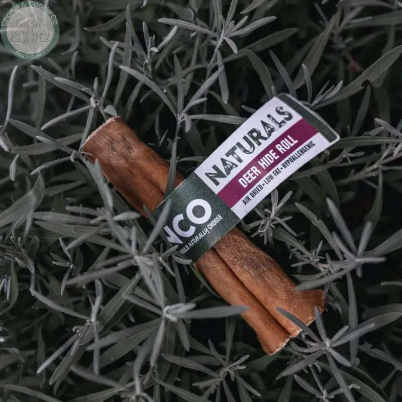 Anco Naturals Deer Hide Roll deer skin dog chew