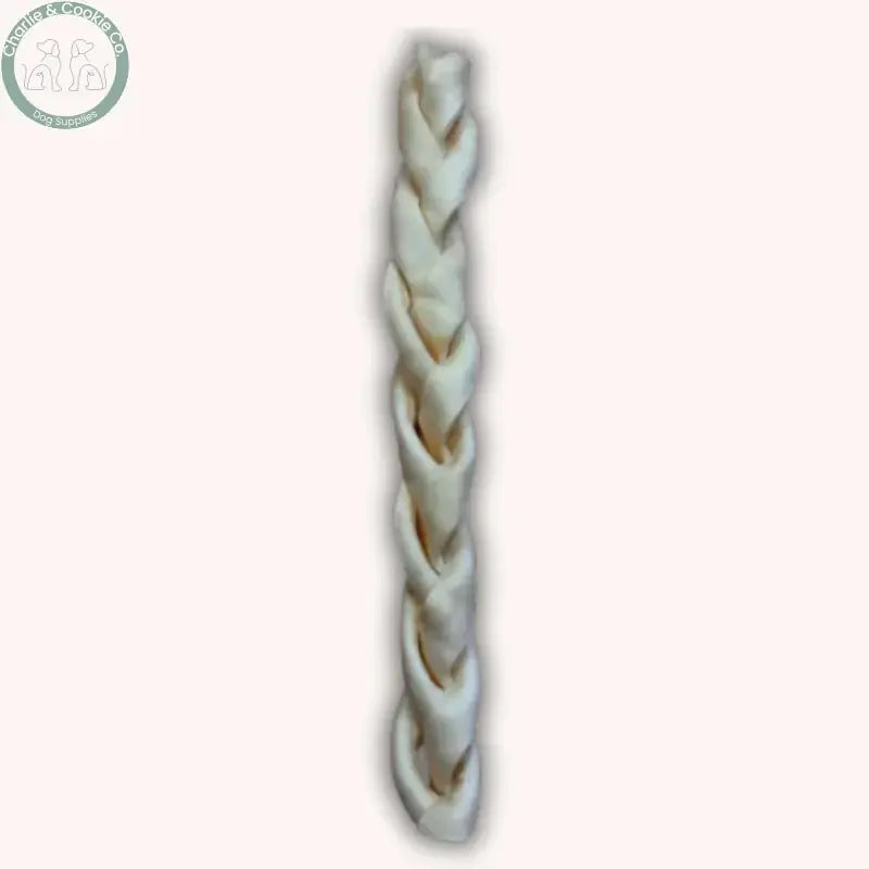 Anco Naturals Large Beef Skin Braid dog chew