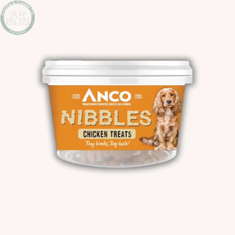 Anco Nibbles Training Treats 300g grain-free dog treats in six protein options