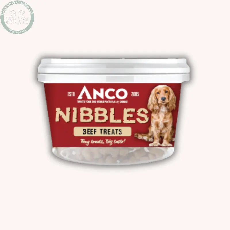 Anco Nibbles Training Treats 300g grain-free dog treats in six protein options