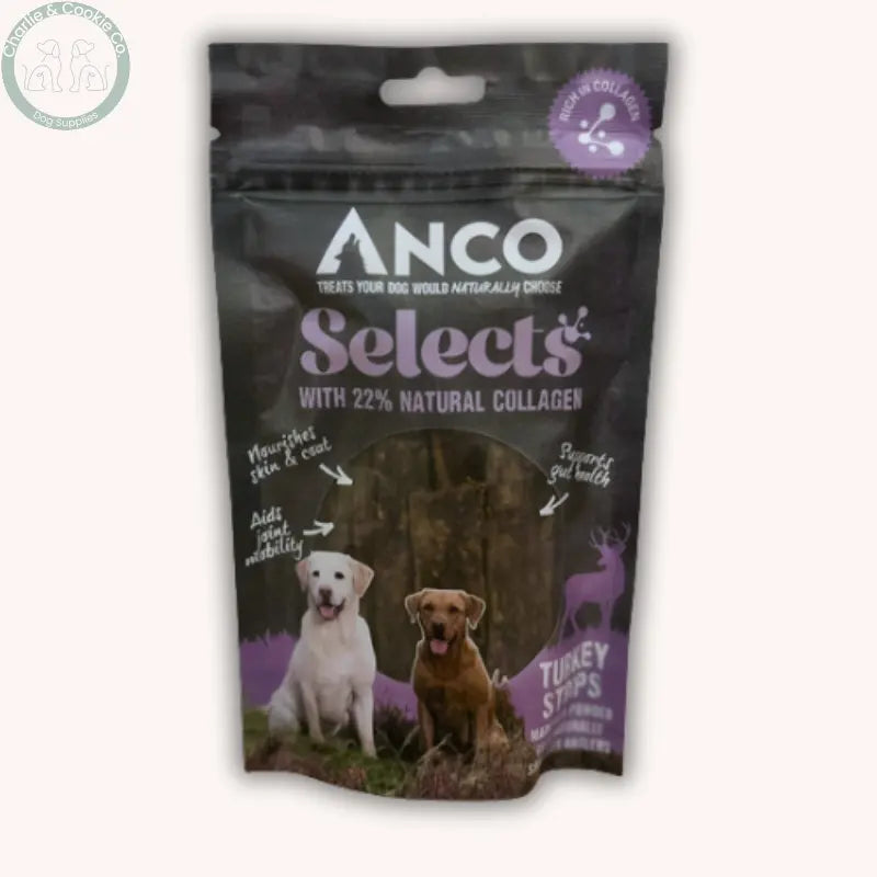 Anco Selects with Collagen 85g | Bites or Strips for Joint, Skin & Digestive Health Anco