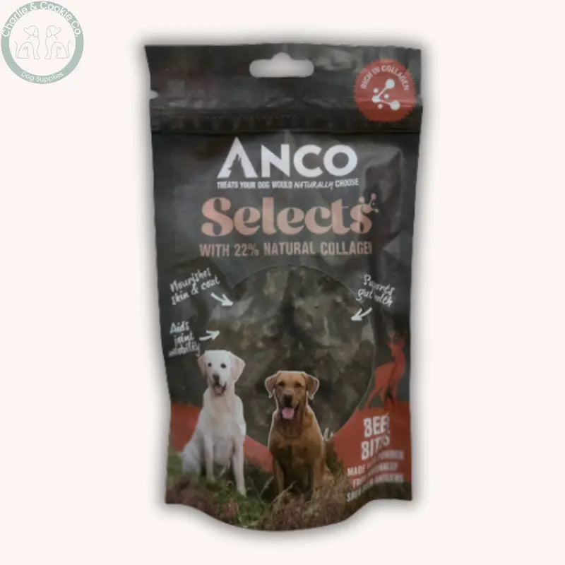 Anco Selects with Collagen 85g | Bites or Strips for Joint, Skin & Digestive Health Anco