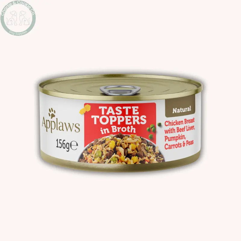 Applaws Taste Toppers in Broth | Natural Dog Food Topper Tins 156g Applaws