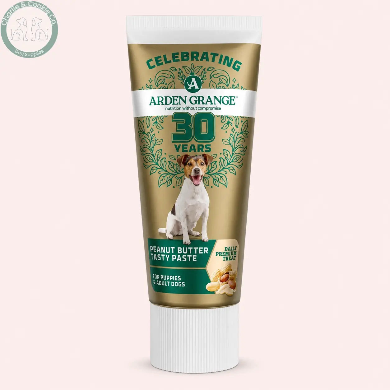 Arden Grange Peanut Butter Tasty Paste 75g for puppies and adult dogs