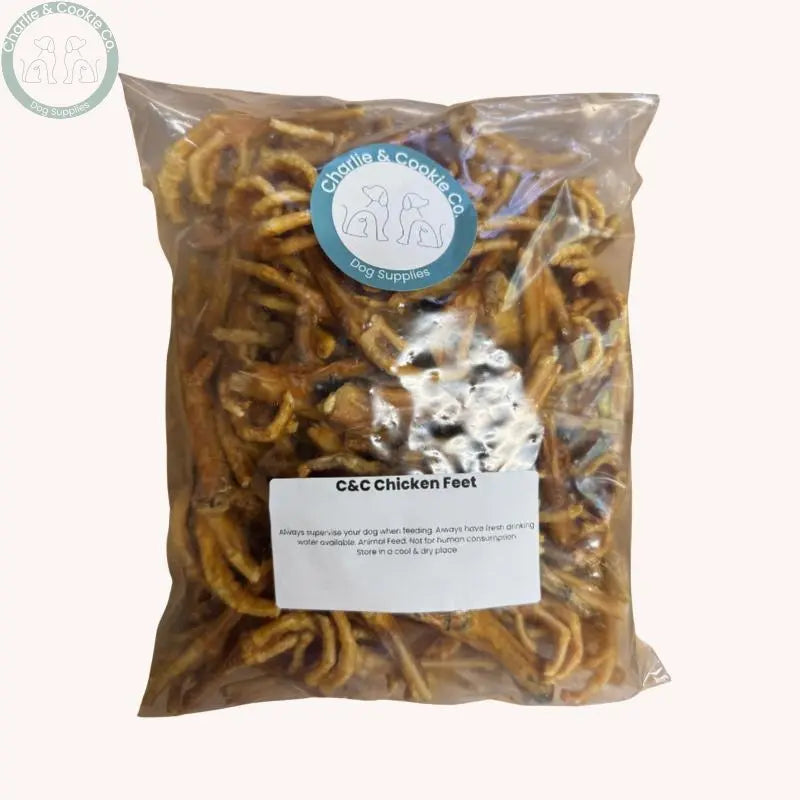 C&C Chicken Feet | Natural Joint & Dental Health Dog Treats Charlie & Cookie Co.