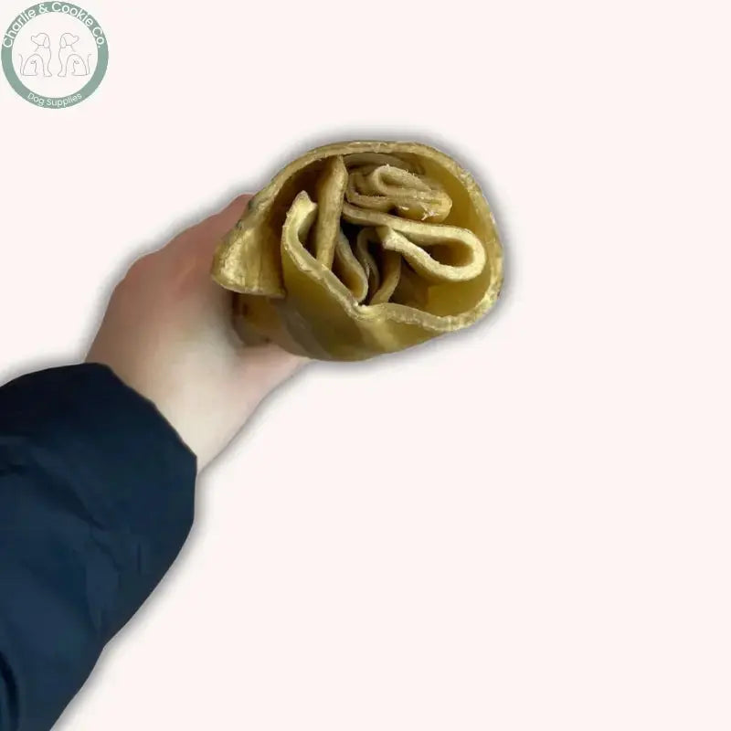 C&C Buffalo Skin Jumbo Roll 9"\10" (Single) | Long-Lasting Natural Chew for Power Chewers Charlie & Cookie Co.