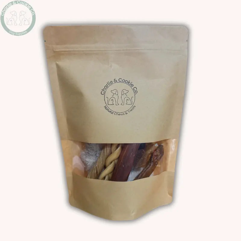 C&C Natural Dog Treat Variety Pack | 10 Bestselling Single Items Charlie & Cookie Co.