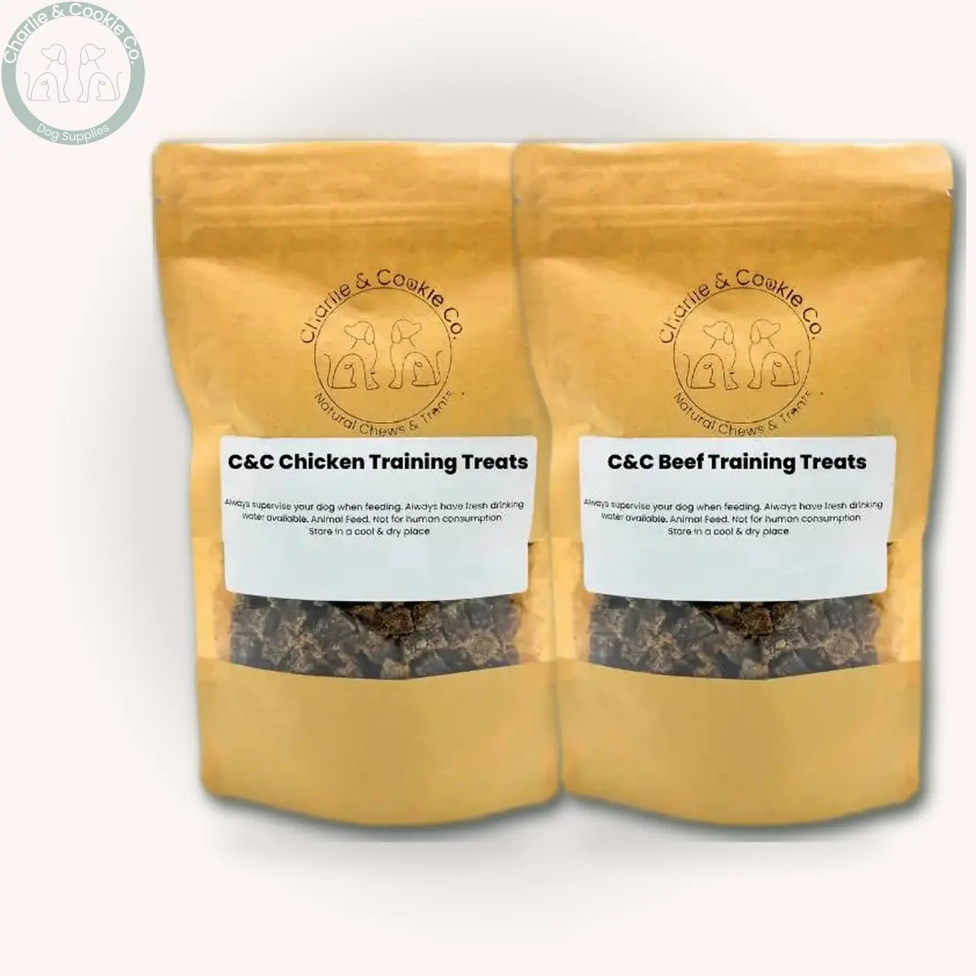 C&C Chicken and Beef Training Treats for dogs