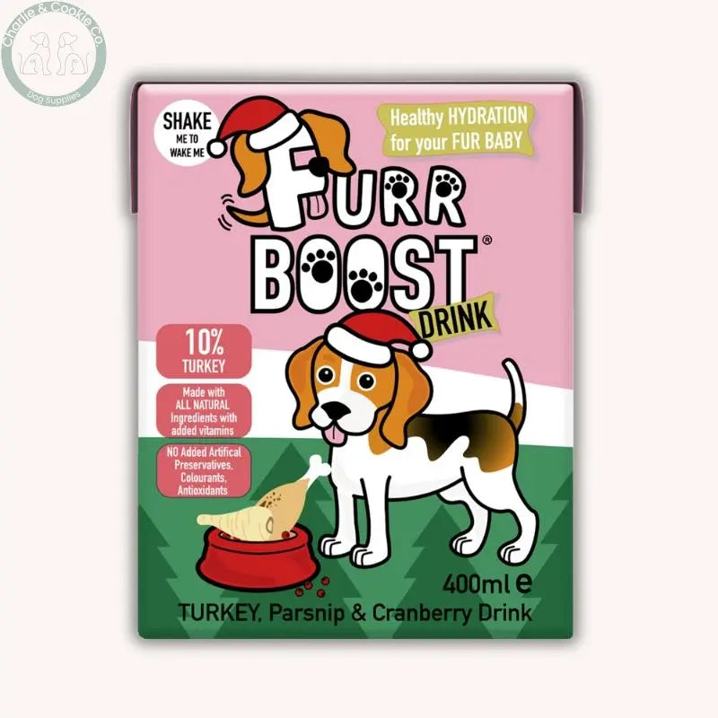 Furr Boost Drink 400ml liquid dog treat and food topper in 7 recipes