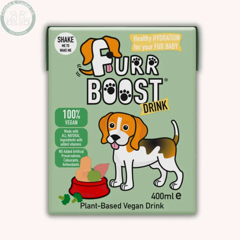 Furr Boost Drink 400ml liquid dog treat and food topper in 7 recipes