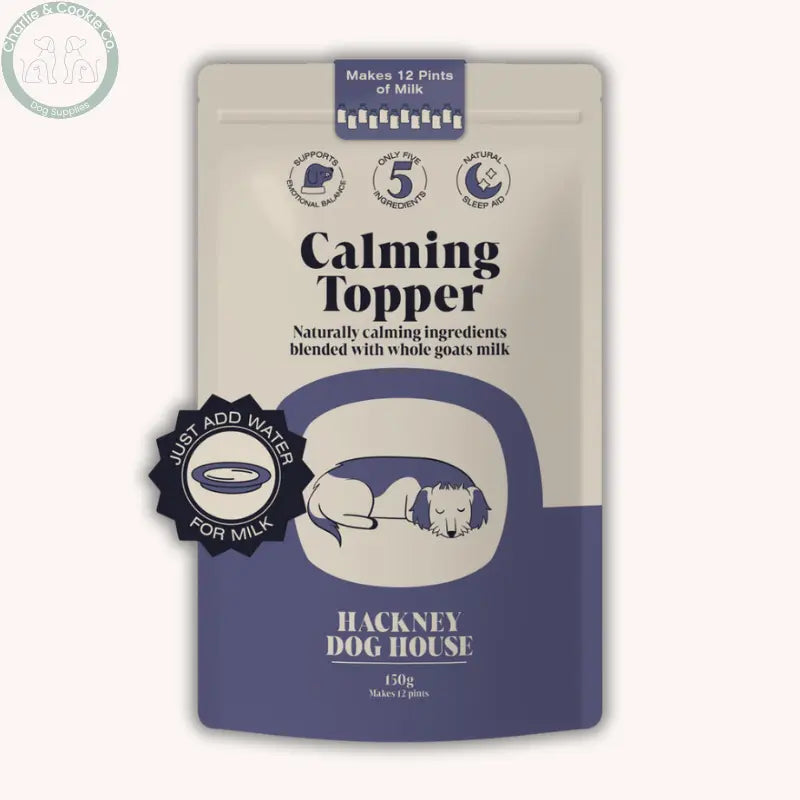 Hackney Dog House Calming Goat’s Milk 150g | Natural Sleep Aid & Stress Support for Dogs Hackney Dog House
