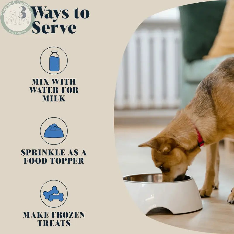 Hackney Dog House Whole Goats Milk 225g – Immune-Boosting, High-Nutrient Topper for Dogs and Cats Hackney Dog House