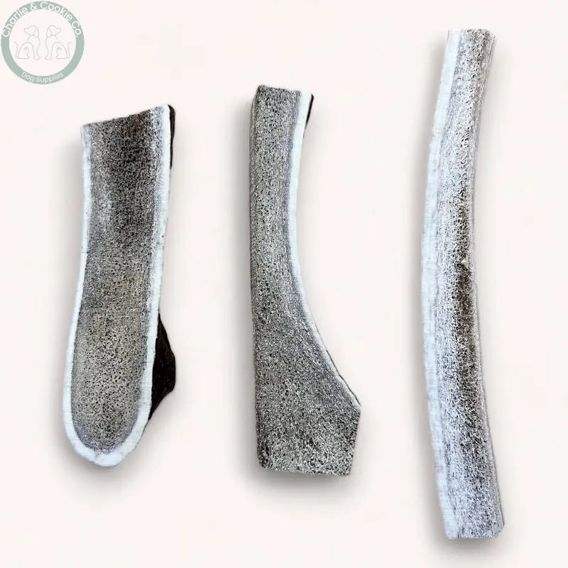 Highland Split Antler - 4 Weight Options - Dental Health Dog Chew - Charlie & Cookie Co.