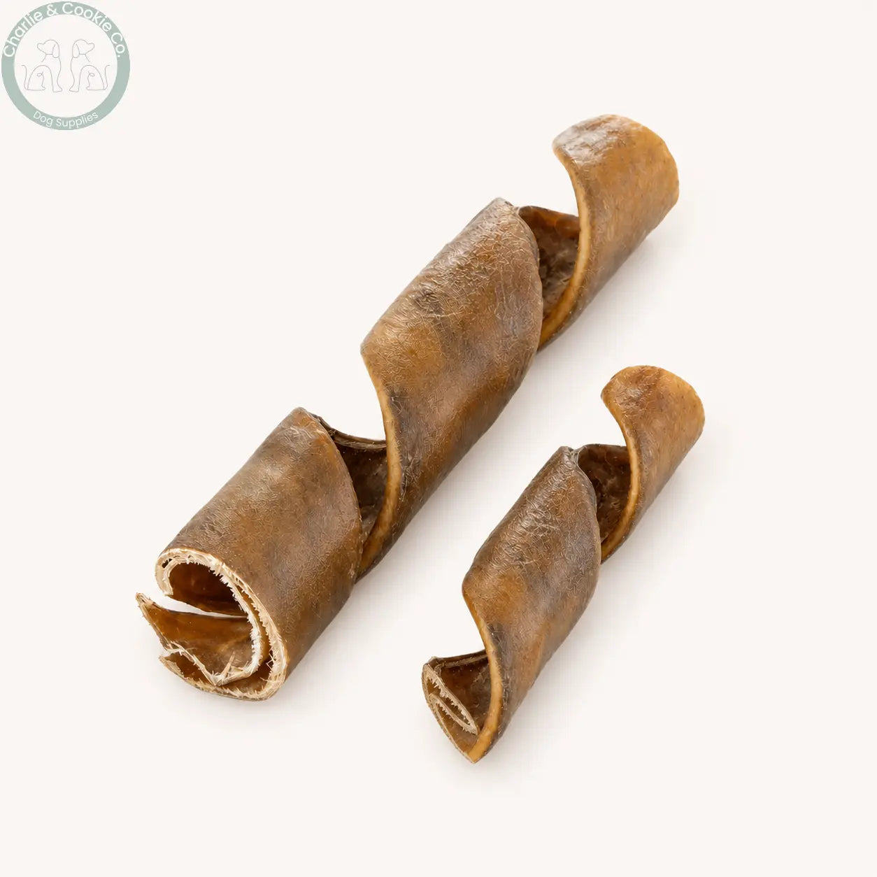 JR Pet Products Beef Collagen Spirals 15cm and 30cm natural dog chews