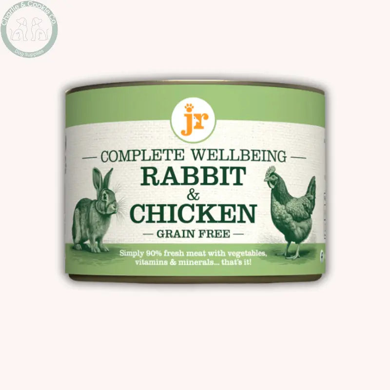 JR Pet Products Complete Wellbeing wet dog food in 200g or 400g, seven recipes