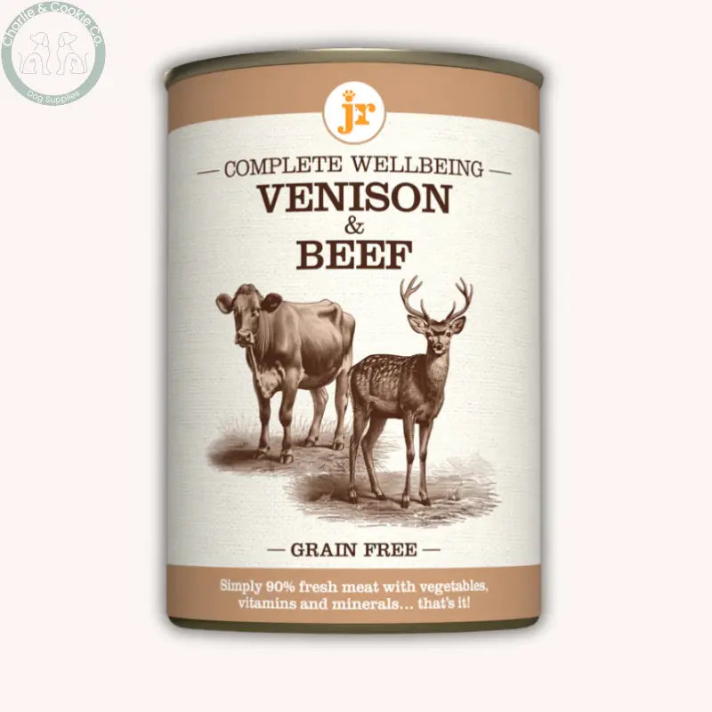 JR Pet Products Complete Wellbeing wet dog food in 200g or 400g, seven recipes