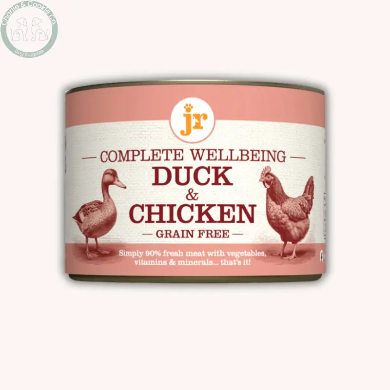 JR Pet Products Complete Wellbeing wet dog food in 200g or 400g, seven recipes