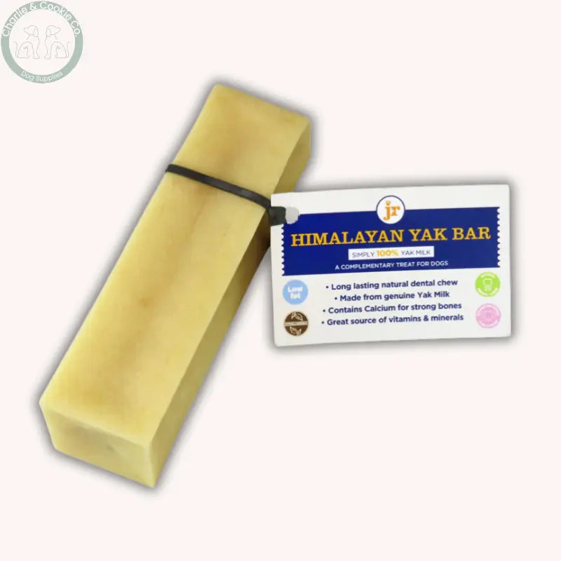 JR Pet Products Himalayan Yak Bar | Long-Lasting Natural Dog Chew (Medium or X-Large) The K2 Yak Chew