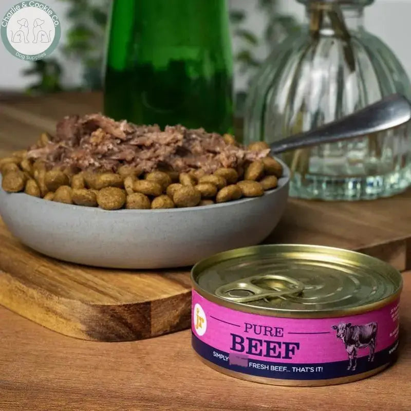 JR Pet Products Meat and Fish Toppers for dogs and cats in 80g or 400g cans