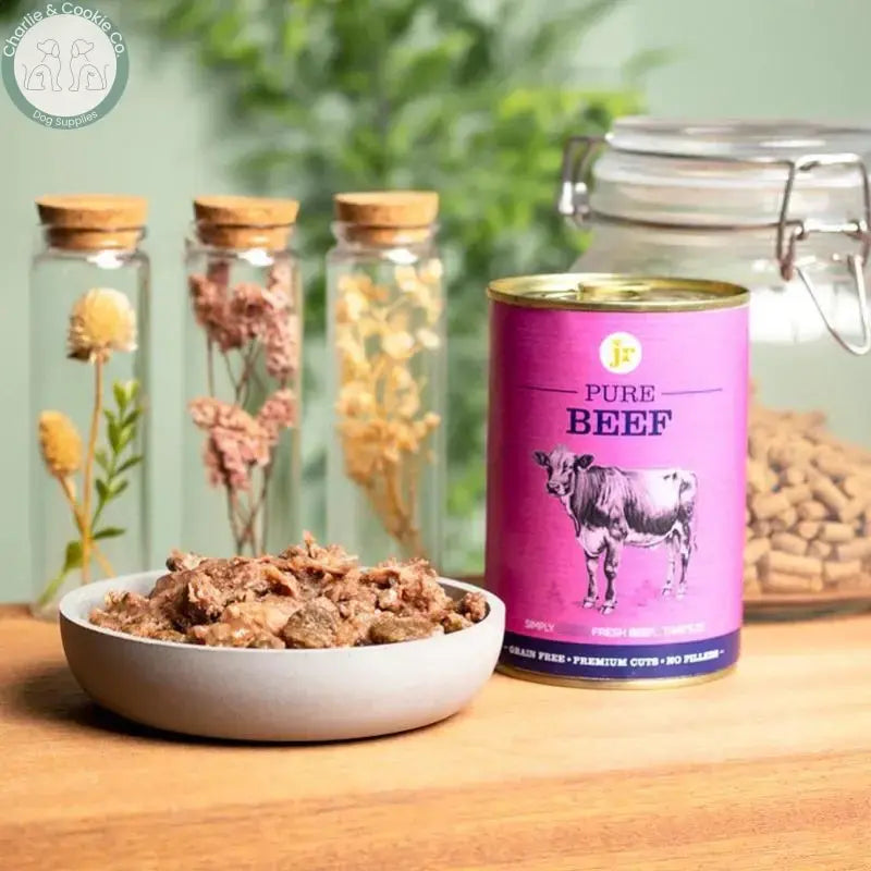 JR Pet Products Meat and Fish Toppers for dogs and cats in 80g or 400g cans