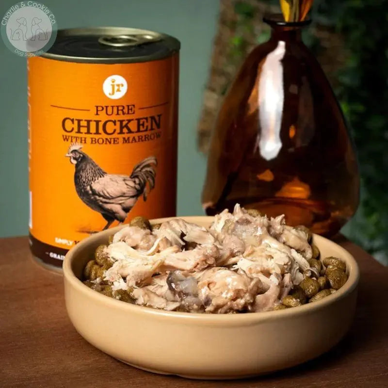 JR Pet Products Meat and Fish Toppers for dogs and cats in 80g or 400g cans
