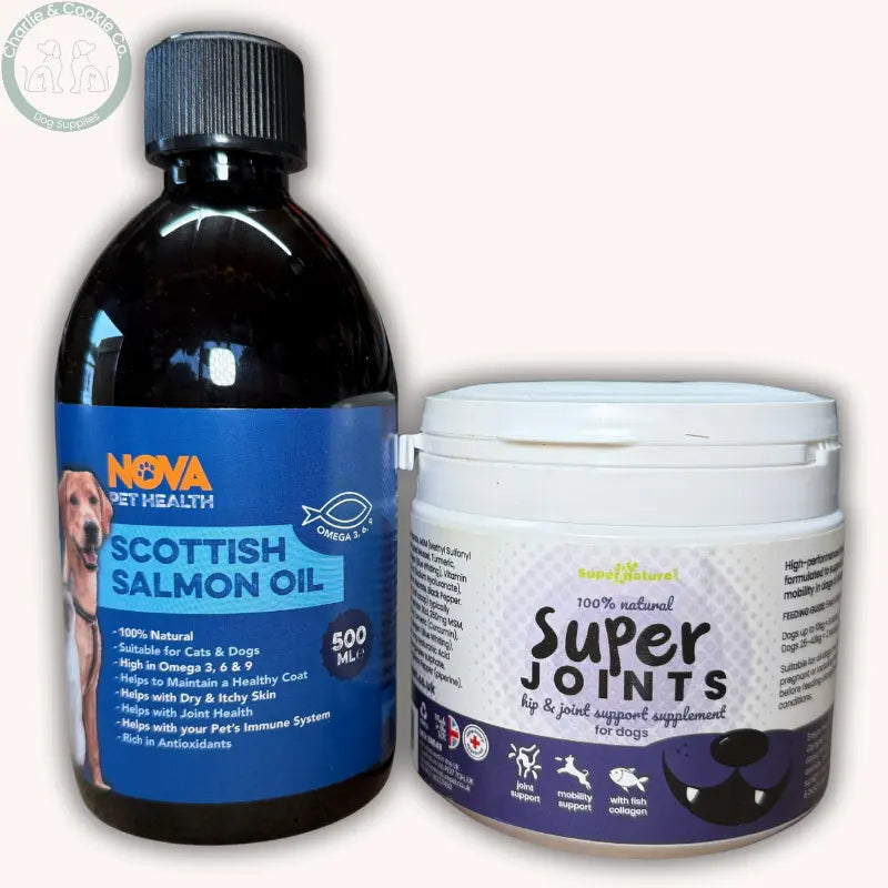 Joint & Coat Support Bundle | Salmon Oil & Joint Supplement for Dogs Bundle