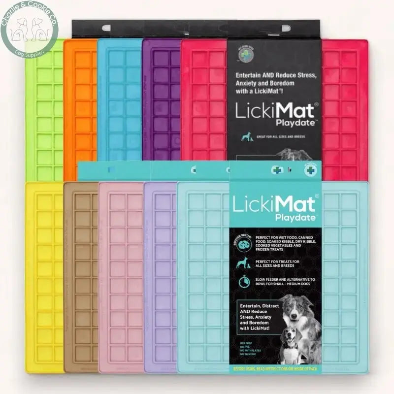 LickiMat Classic Buddy (20cm) | Slow Feeder Enrichment Mat for Dogs & Cats – 10 Colours LickiMat