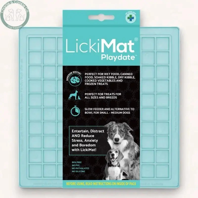 LickiMat Classic Buddy and Playdate slow feeder enrichment mats for dogs and cats