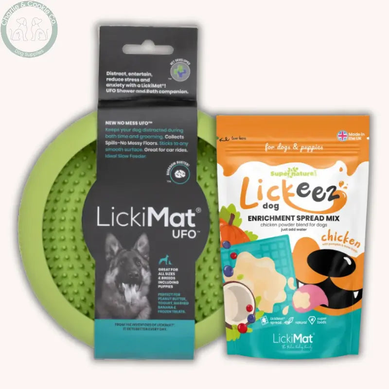 LickiMat UFO and Supernature Pet Lickeez Bundle Bundle