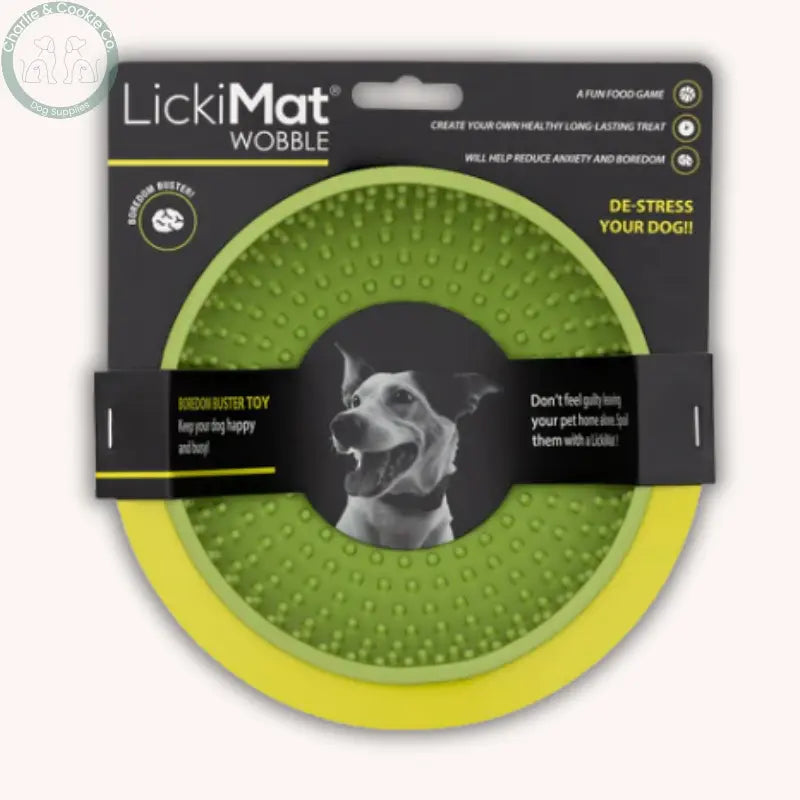 LickiMat Wobble & Supernature Lickeez Enrichment Bundle for Dogs Calming Lick Bowl and Spreadable Treat Mix Bundle