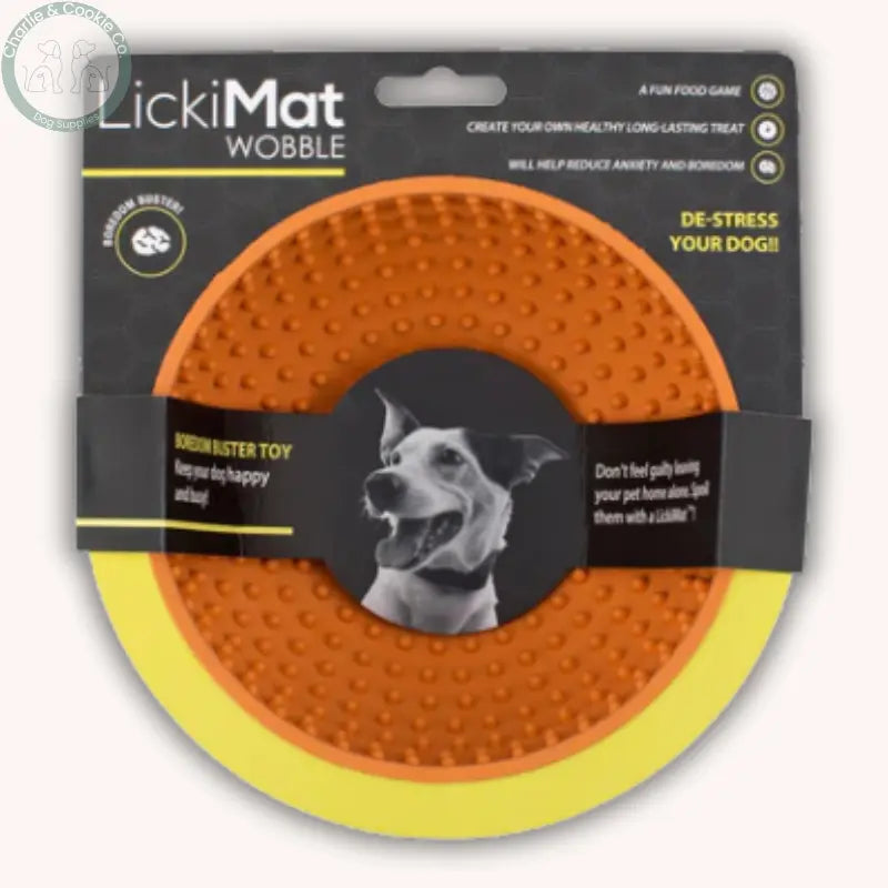 LickiMat Wobble & Supernature Lickeez Enrichment Bundle for Dogs Calming Lick Bowl and Spreadable Treat Mix Bundle