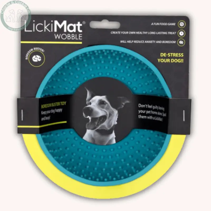 LickiMat Wobble & Supernature Lickeez Enrichment Bundle for Dogs Calming Lick Bowl and Spreadable Treat Mix Bundle