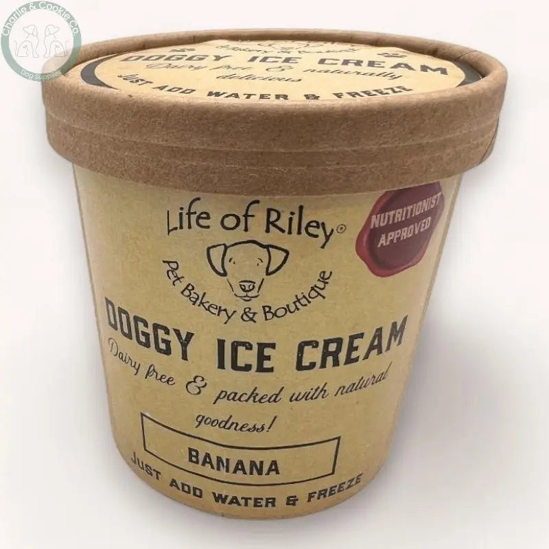 Life of Riley Bakery Dog Ice Cream Mix plant-based freeze-at-home treat in five flavours