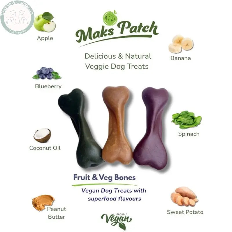 Maks Patch Fruit & Veg Bones, mixed flavours