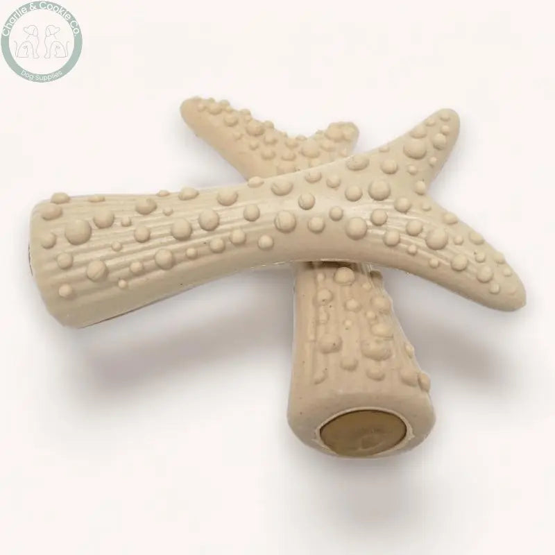 Maks Patch Peanut Butter Antler (Individual - 11cmx3.5-5cm) - Low-Fat & Vegan Dog Treat - Charlie & Cookie Co.