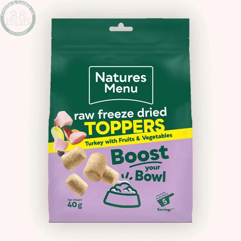 Natures Menu Freeze-Dried Turkey Topper 40g
