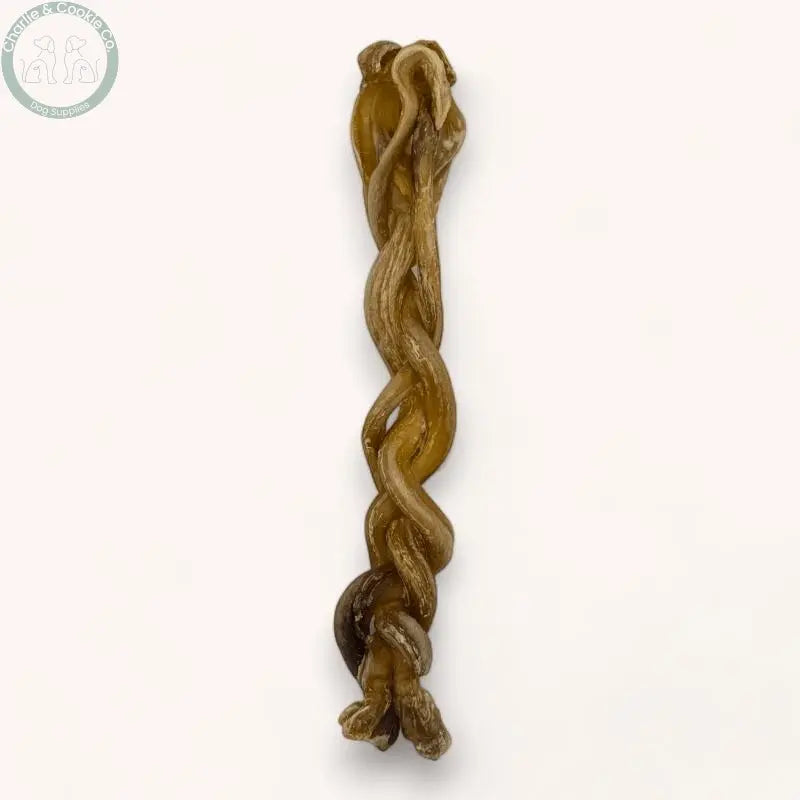 C&C Braided Lamb Pizzle - High-Protein Dental Chew (15cm) - Charlie & Cookie Co.