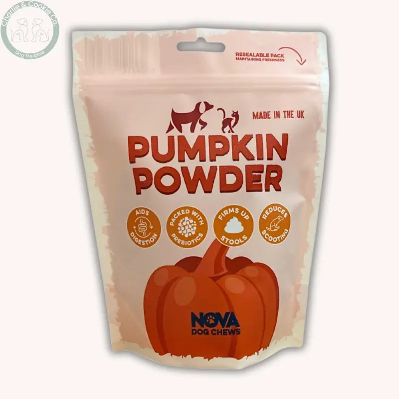 Nova Pet Health Pumpkin Powder 200g dog and cat topper