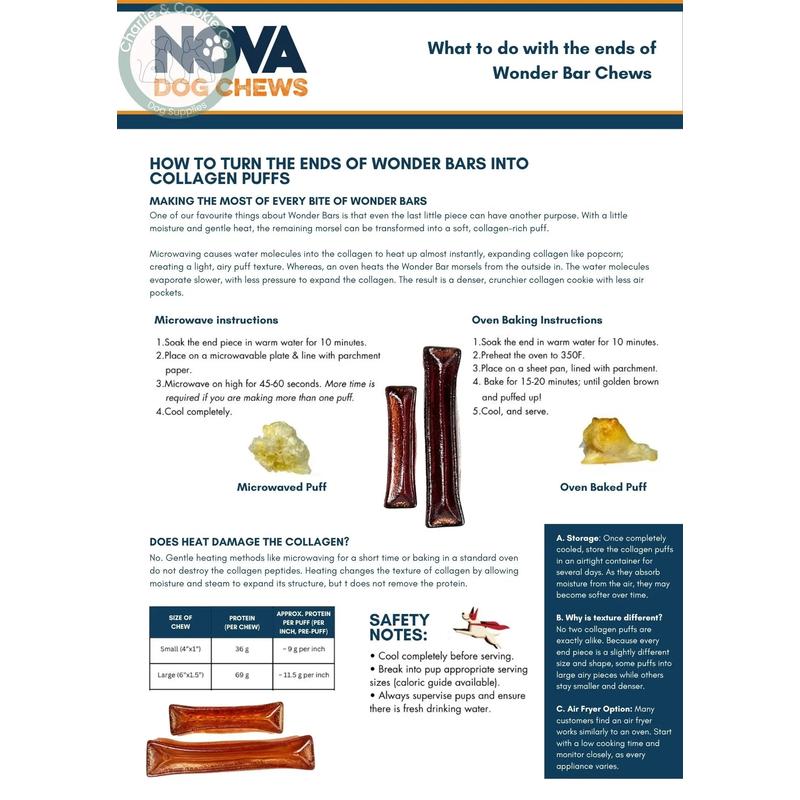 How to turn the end of a Nova Wonder Bar into a collagen puff