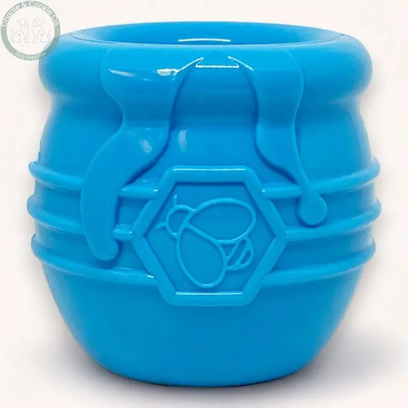 SodaPup Honey Pot PUP-X treat dispenser dog toy in Large or XL, Yellow, Blue, Pink or Red