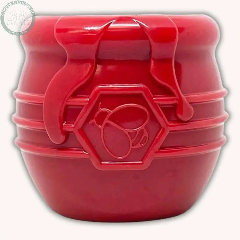 SodaPup Honey Pot PUP-X treat dispenser dog toy in Large or XL, Yellow, Blue, Pink or Red
