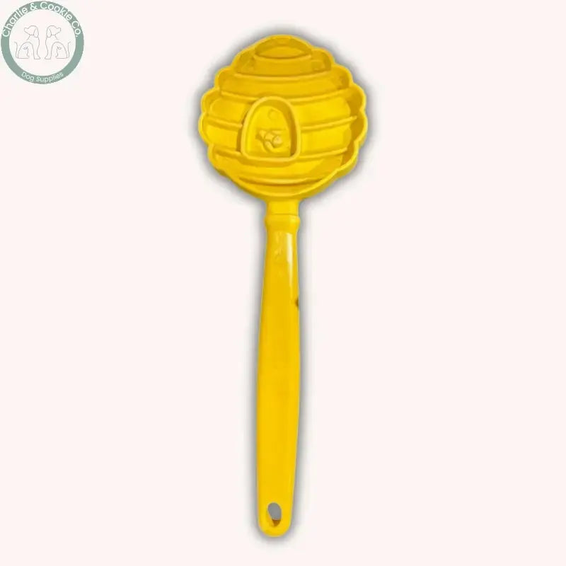 SodaPup Lick Stick hand-held dog licking enrichment toy in Beehive, Ice Cream Cone, Flower or Waffle designs