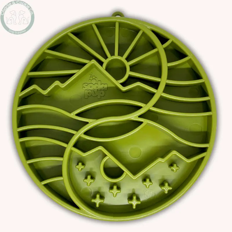 SodaPup Yin Yang Shallow eTray - For Healthier, Slower Eating Dog Bowl SodaPup