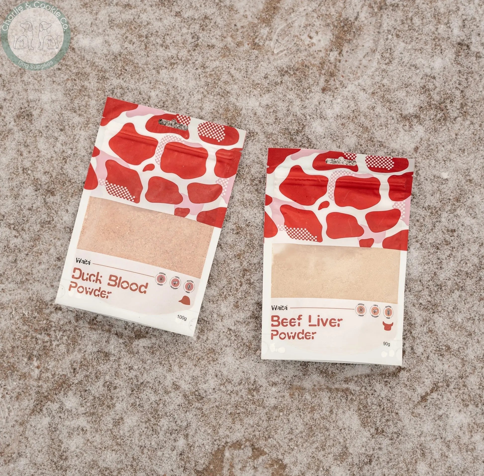 Waita Freeze-Dried Beef Liver Powder 90g product photography