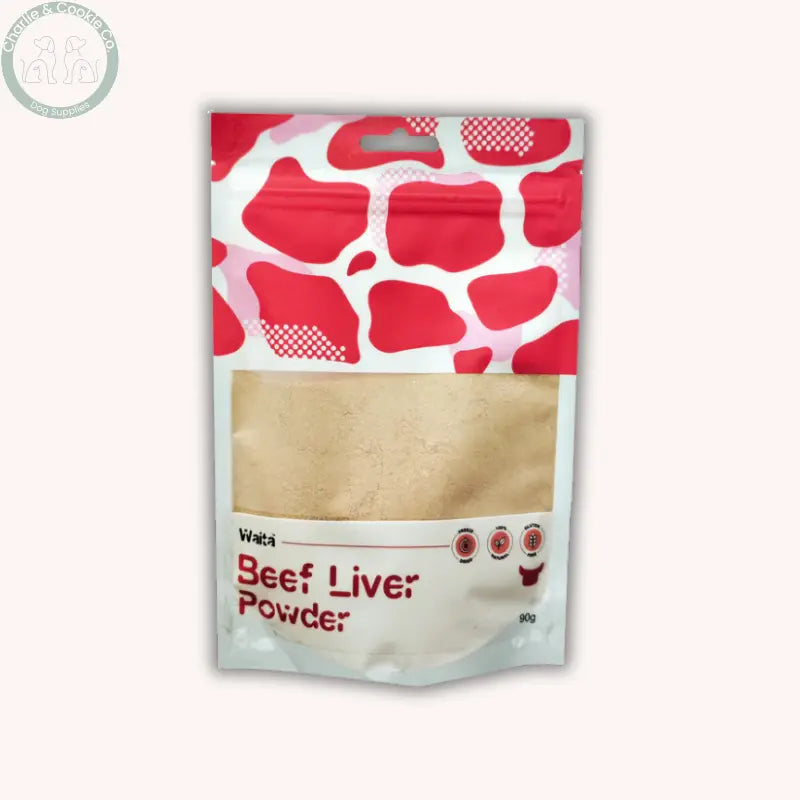 Waita Freeze-Dried Beef Liver Powder 90g dog and cat topper