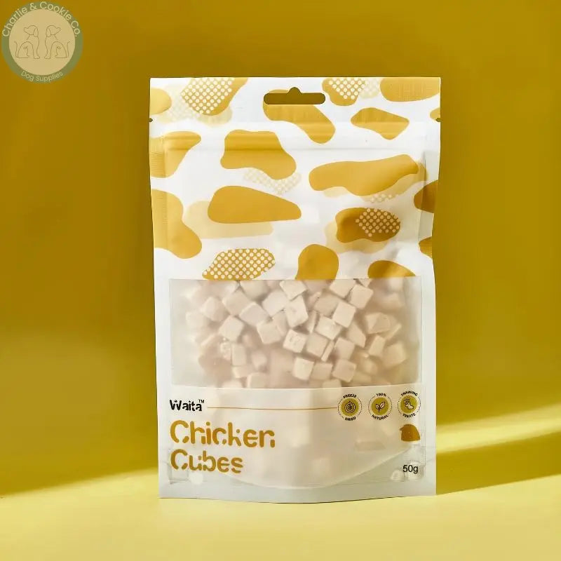 Waita Freeze-Dried Chicken Cubes 50g dog and cat treats